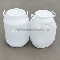 白色50升食品桶50L加厚塑料桶