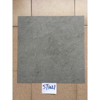 水泥纹石塑地砖深黑灰白色片材PVC地板 胶地板厂家定制3mm