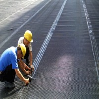 塑料排水板凹凸型 屋顶绿化疏水板 质优价廉排水板